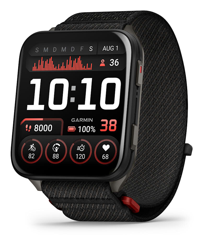Garmin Venu X1 5,08 cm (2") AMOLED Digitaal 448 x 486 Pixels Touchscreen Zwart Wifi GPS