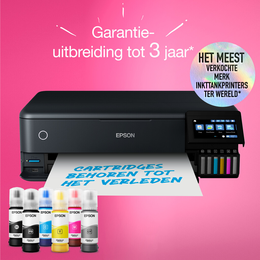 Epson EcoTank ET-8550 A3+ Wi-Fi-fotoprinter met inkttank - Afbeelding 21