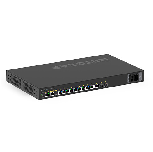 NETGEAR GSM4212UX Managed L2/L3 Gigabit Ethernet (10/100/1000) Power over Ethernet (PoE) 1U Zwart - Afbeelding 4