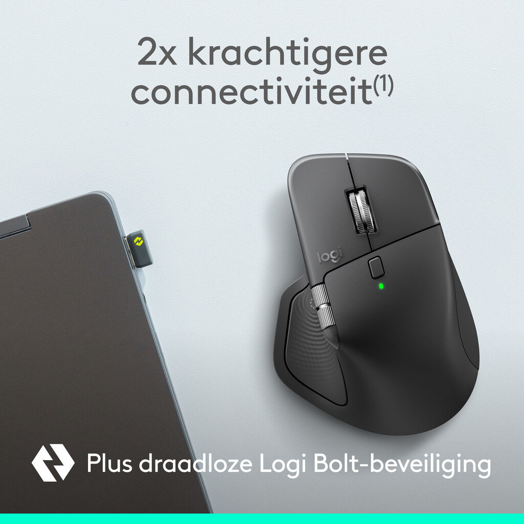 Logitech MX Master 4 for Business - Graphite - Afbeelding 18