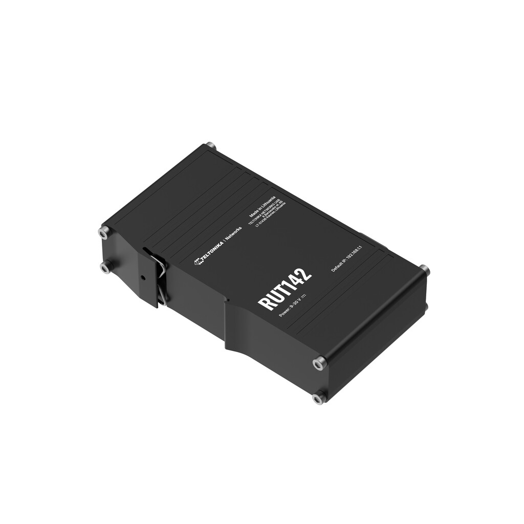 Teltonika RUT142 (EU) Ethernet router, draadloze router Fast Ethernet Single-band (2.4 GHz) Zwart - Afbeelding 3