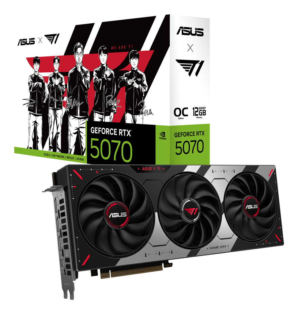 ASUS T1-RTX5070-O12G-GAMING NVIDIA GeForce RTX 5070 12 GB GDDR7 - Afbeelding 11