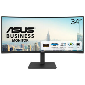 ASUS VA34VCPSR computer monitor 86,4 cm (34") 3440 x 1440 Pixels Wide Quad HD LCD Zwart