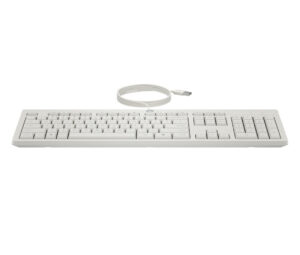 HP 225 Wired Mouse and KB G2 CWH Belgium - English localization AZERTY - Maus - AZERTY toetsenbord Inclusief muis Kantoor USB Wi