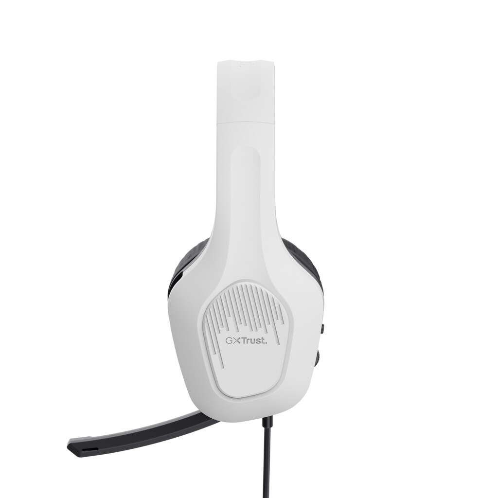 Trust GXT 415W Zirox Gaming Headset - Bedrade gaming koptelefoon – Opklapbare microfoon – 50 mm drivers – Wit - Afbeelding 6