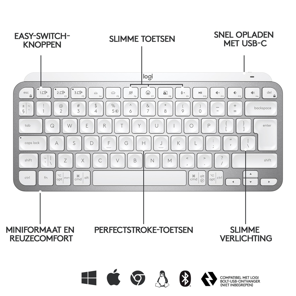 Logitech Master MX Keys Mini - Afbeelding 10