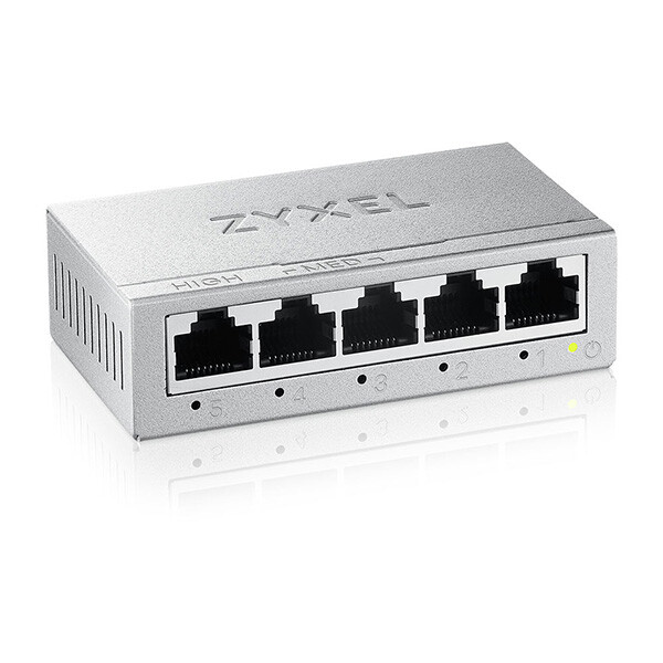 Zyxel GS-105BV5-EU0101F netwerk-switch Unmanaged L2 Gigabit Ethernet (10/100/1000) - Afbeelding 2