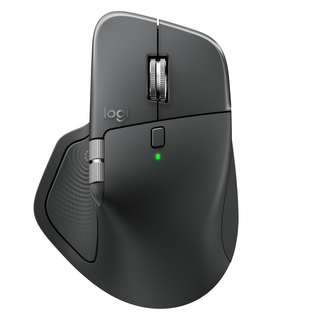 Logitech MX Master 4 muis Kantoor Rechtshandig RF-draadloos + Bluetooth Laser 8000 DPI - Afbeelding 6