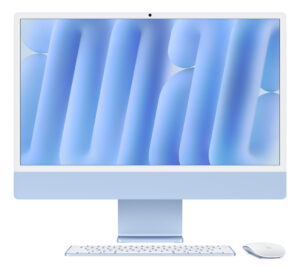 Apple iMac Apple M M4 59,7 cm (23.5") 4480 x 2520 Pixels Alles-in-één-pc 16 GB 512 GB SSD macOS Sequoia Wi-Fi 6E (802.11ax) Blau