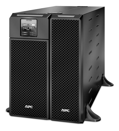 APC Smart-UPS On-Line SRT6KXLI - 6kW/VA, 6x C13, 4x C19, hardwire 1 fase uitgang, Embedded NMC, Tower - Afbeelding 3