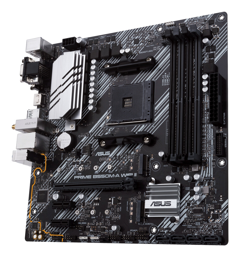 ASUS PRIME B550M-A WIFI II AMD B550 Socket AM4 micro ATX - Afbeelding 5