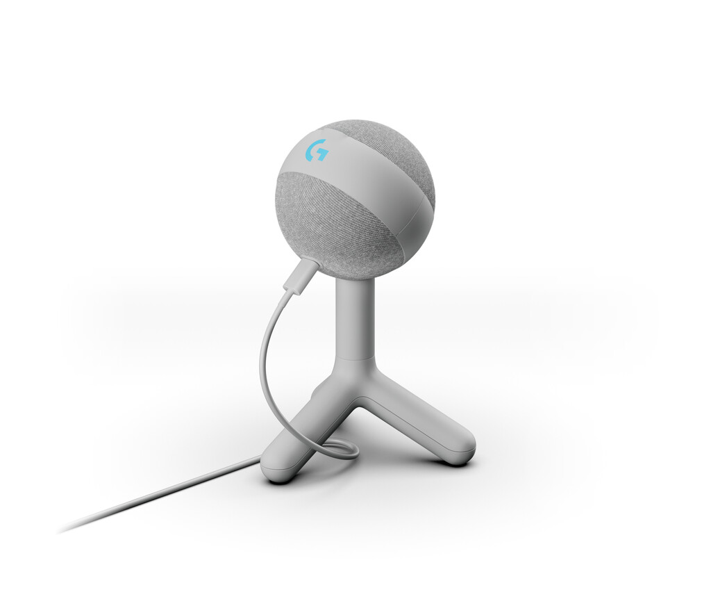 LOGITECH Yeti GX Dynamic RGB Gaming Mic with LIGHTSYNC - OFF WHITE - EMEA28-935 - Afbeelding 4