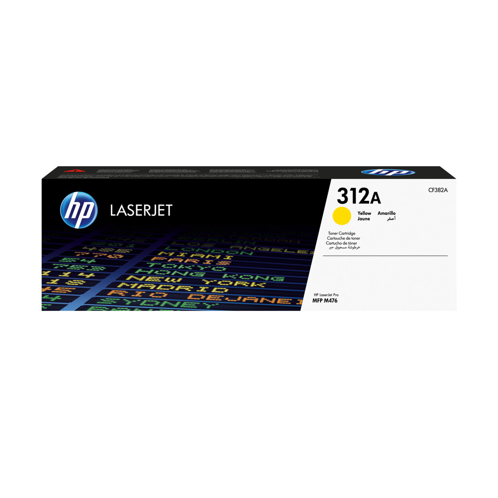HP 312A gele LaserJet tonercartridge