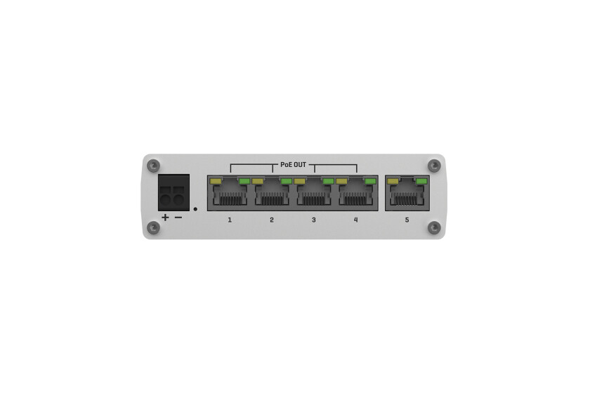 Teltonika TSW101 Gigabit Ethernet (10/100/1000) Power over Ethernet (PoE) Metallic - Afbeelding 6