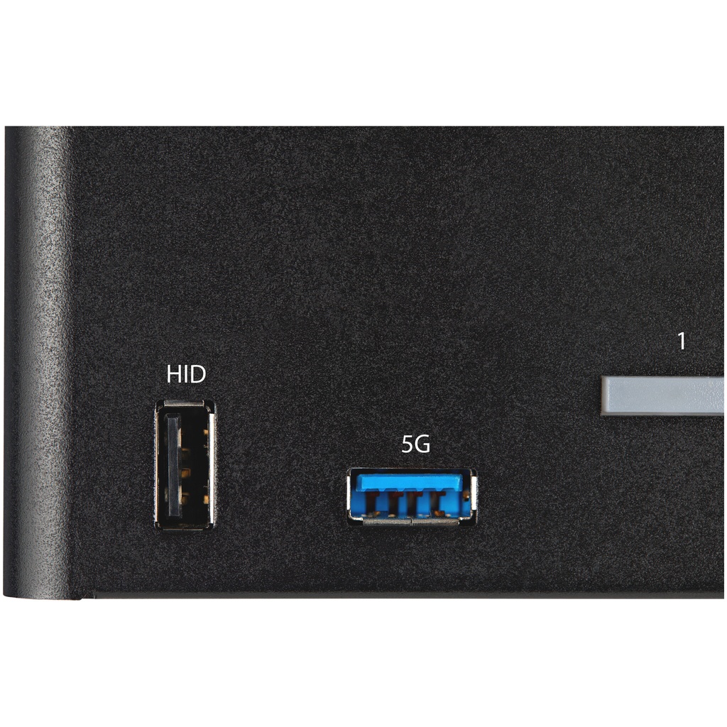StarTech.com 2 Port Quad Monitor DisplayPort KVM Switch - 4K 60Hz UHD HDR - Desktop 4K DP 1.2 KVM met 2 Port USB 3.0 Hub (5Gbps) - Afbeelding 6