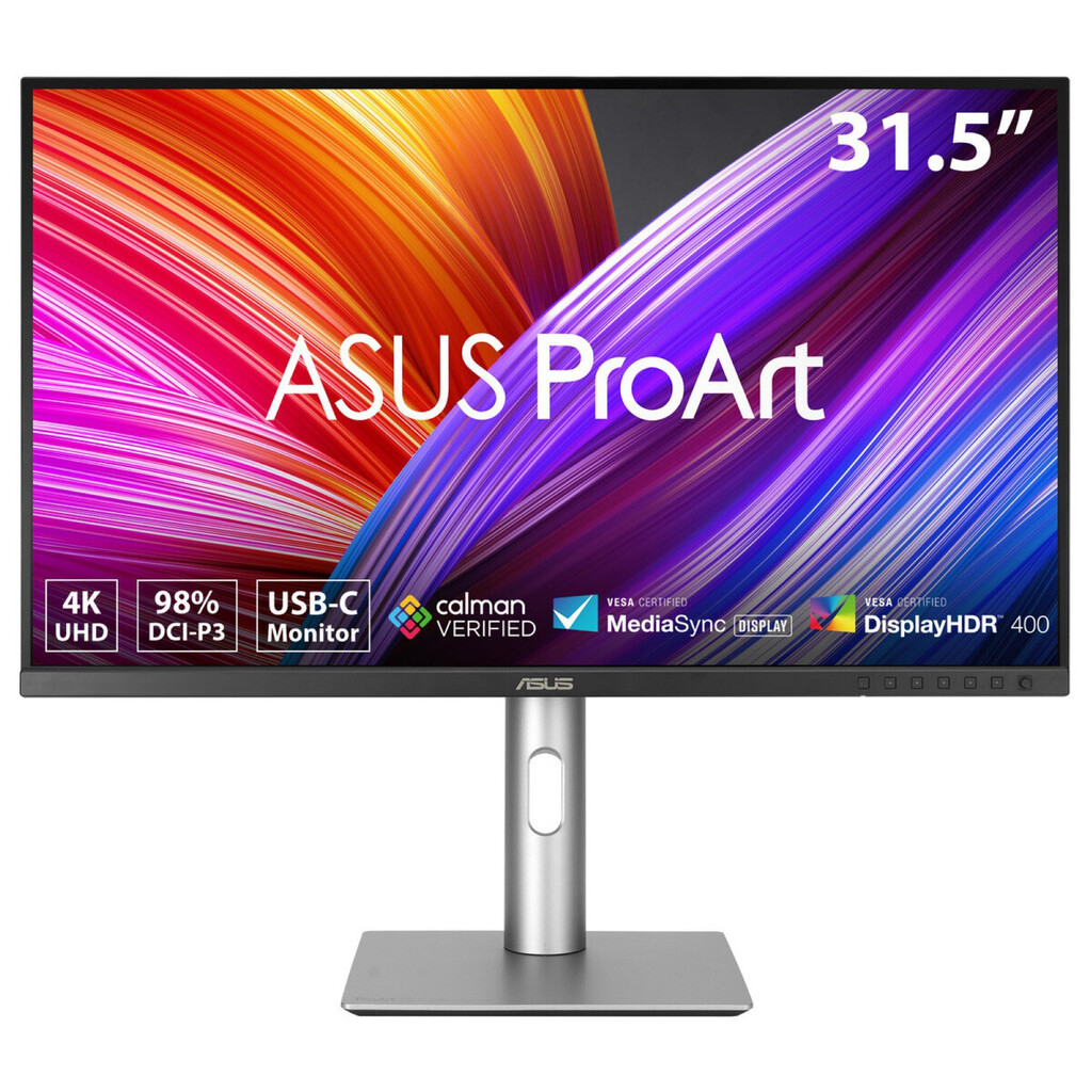 ASUS ProArt PA329CRV computer monitor 80 cm (31.5") 3840 x 2160 Pixels 4K Ultra HD LCD Zwart