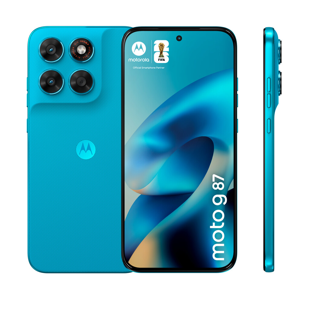 Motorola moto g87 17,2 cm (6.78") Hybride Dual SIM Android 16.0 5G USB Type-C 8 GB 256 GB 5200 mAh Blauw - Afbeelding 2