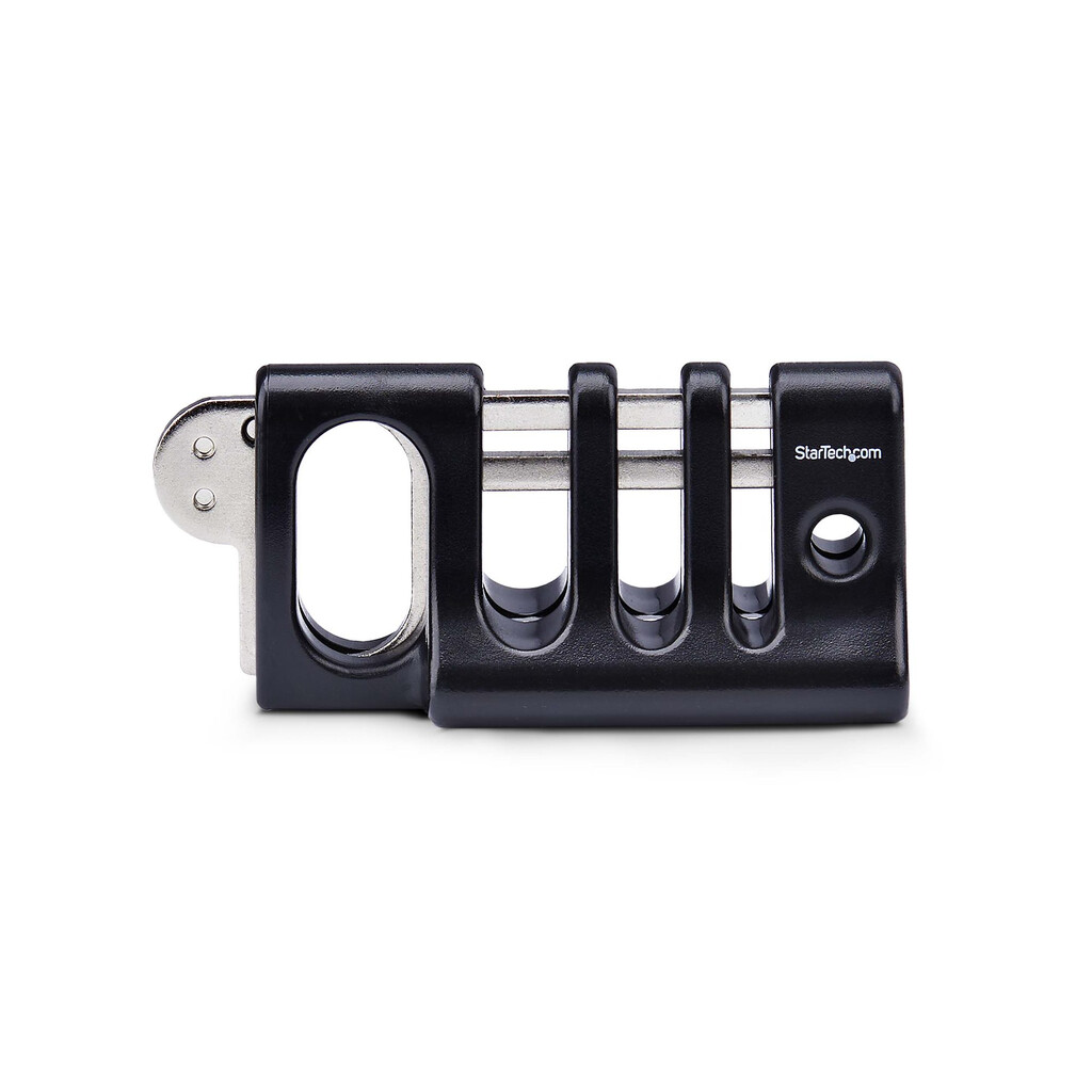 StarTech.com Vergrendelbare Kabel Organizer, Toetsenbord/Muis Beveiliging, Kabelbeveiliging voor Gedeelde Kantoren/Openbare Com - Afbeelding 3
