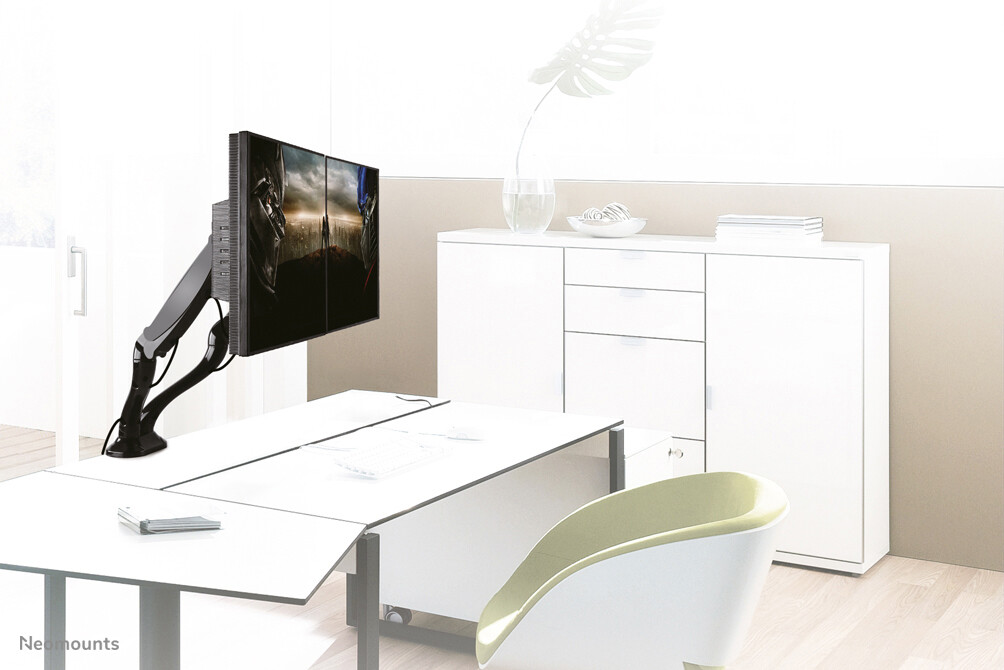 Neomounts NM-D500BLACK Monitorarm 10-30" - gasveer - Afbeelding 8