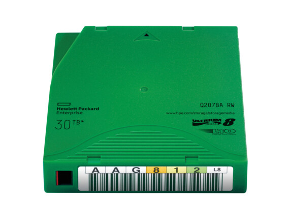 HP LTO-8 Ultrium 30TB RW Data Cartridge Lege gegevenscartridge 12 TB 1,26 cm - Afbeelding 2