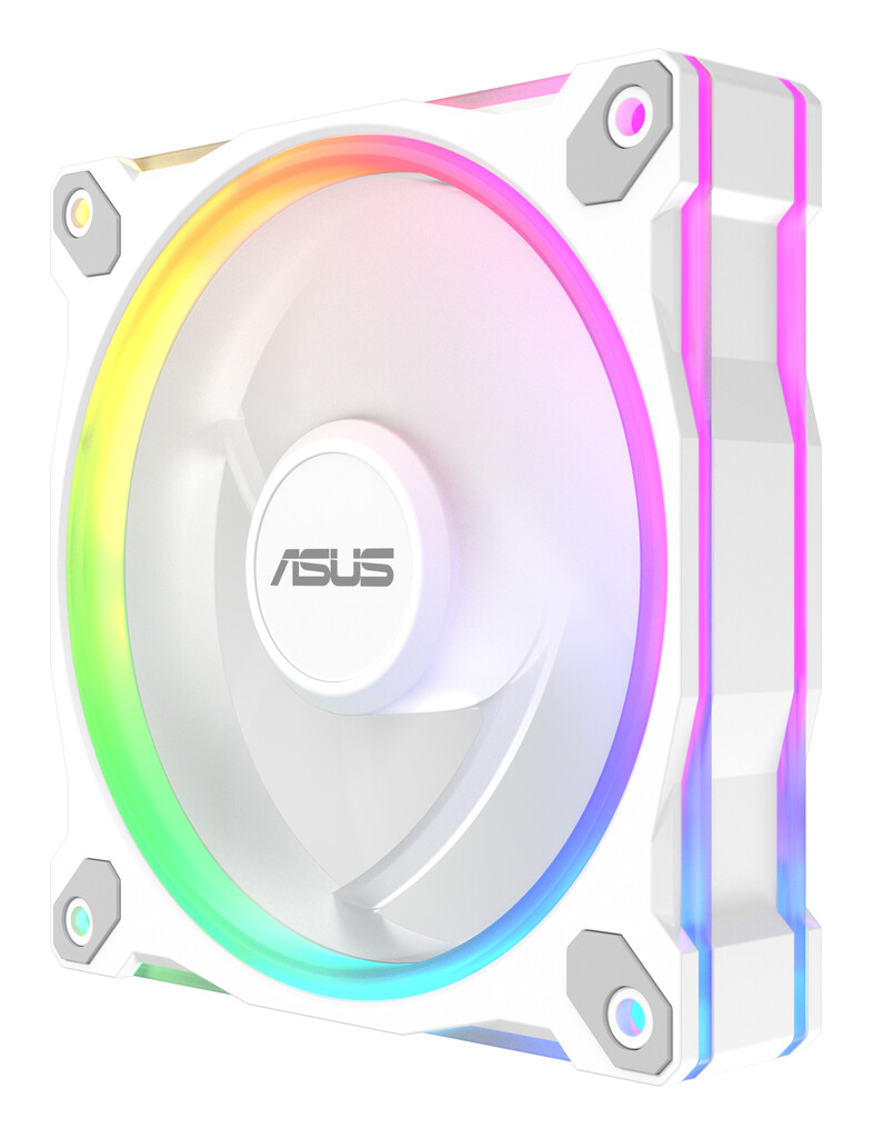 ASUS Prime MR120 Fan ARGB Reverse White 3in1 Computer behuizing Ventilator 12 cm Wit 3 stuk(s) - Afbeelding 8