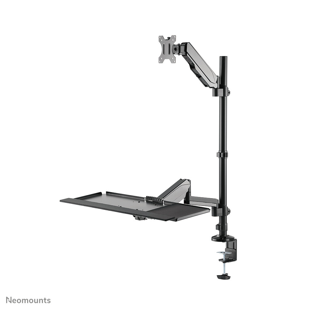 Neomounts DS90-325BL1 Zit-sta werkstation bureau 17-32" - gasveer - Afbeelding 12