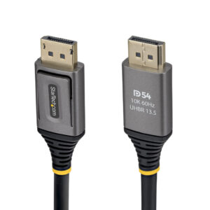 StarTech.com 2m DisplayPort 2.1 Kabel, VESA Gecertificeerde DP54 DisplayPort Kabel, Ongecomprimeerde 8K 60Hz, 10K 60Hz / 8K 144H