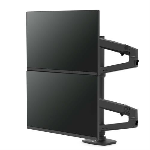 Ergotron LX Series LX Dual Stacking Arm, Tall Pole, Matte Black flat panel bureau steun 101,6 cm (40") Zwart - Afbeelding 3