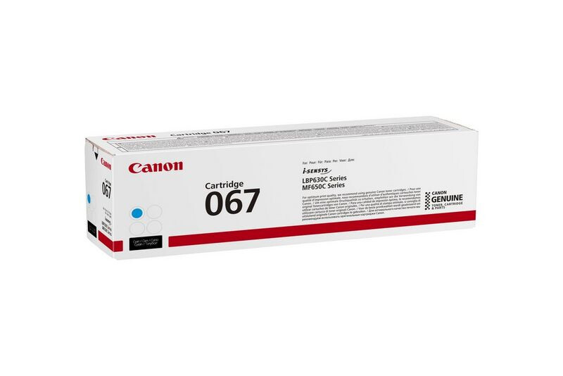 Canon 067 tonercartridge 1 stuk(s) Origineel Cyaan - Afbeelding 2
