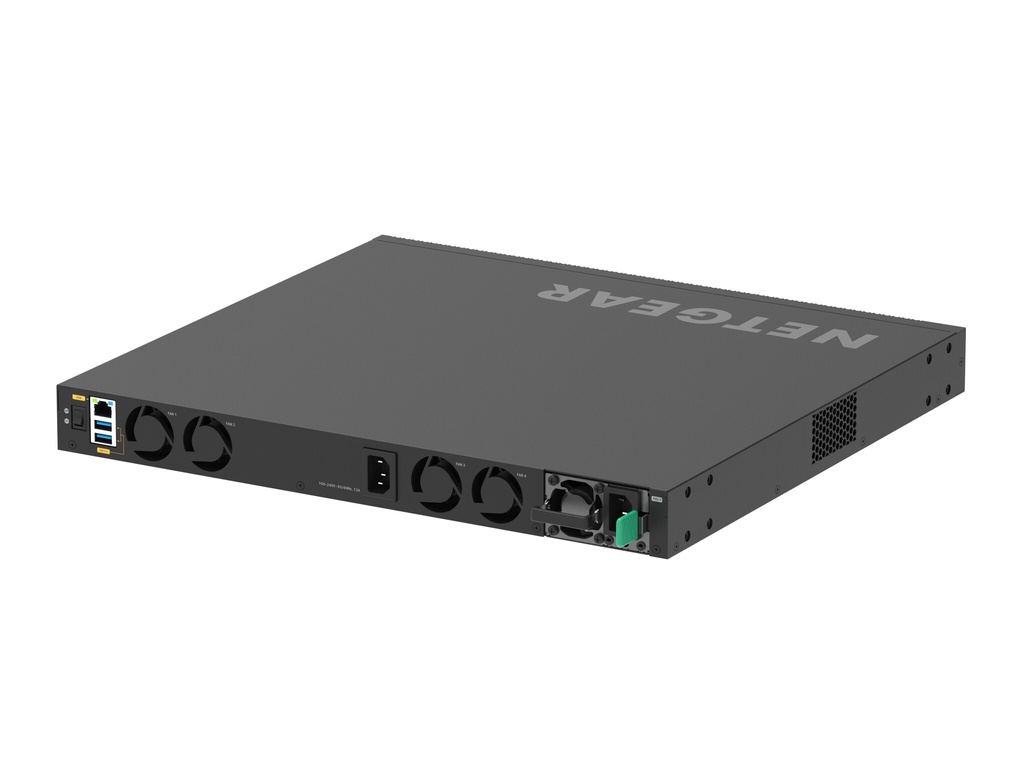NETGEAR XSM4328CV Managed L3 10G Ethernet (100/1000/10000) Power over Ethernet (PoE) 1U Zwart - Afbeelding 2