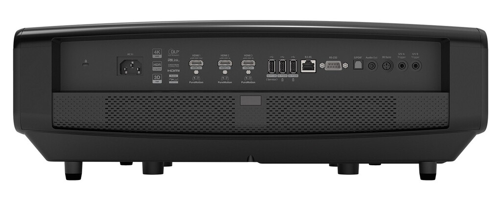 Optoma UHZ68LV Projector met normale projectieafstand 5000 ANSI lumens DMD UHD 4K (3840x2160) 3D Zwart - Afbeelding 2