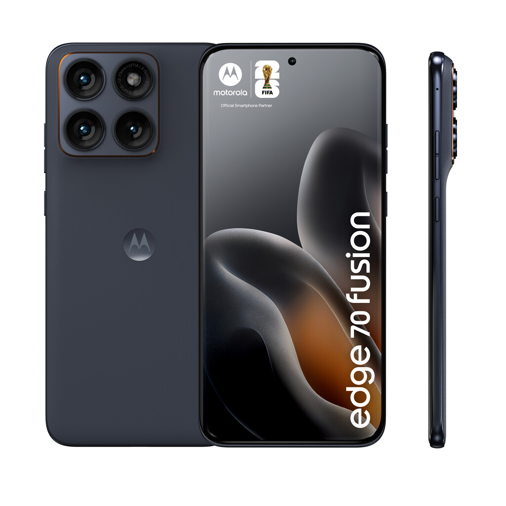 Motorola edge 70 fusion 17,2 cm (6.78") Dual SIM Android 16.0 5G USB Type-C 12 GB 256 GB 7000 mAh Zwart - Afbeelding 10