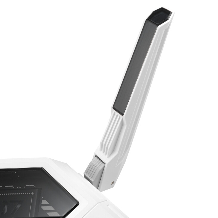 ASUS ROG Rapture GT-BE19000AI draadloze router 10 Gigabit Ethernet Tri-band (2,4 GHz / 5 GHz / 6 GHz) Wit - Afbeelding 8