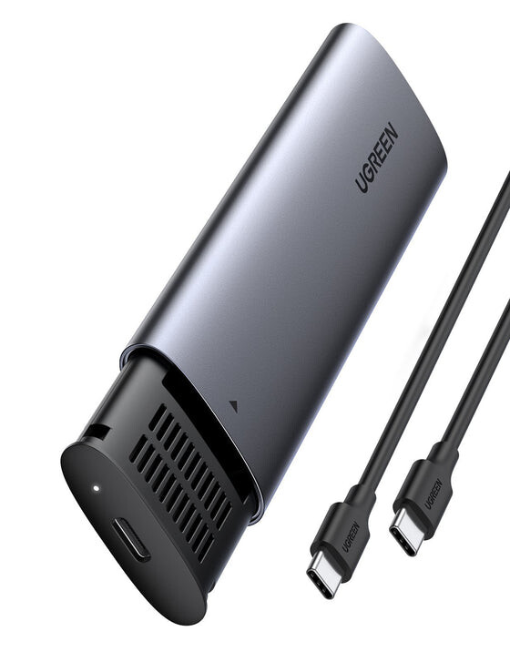 Ugreen 10902 behuizing voor opslagstations SDD-behuizing Grijs M.2