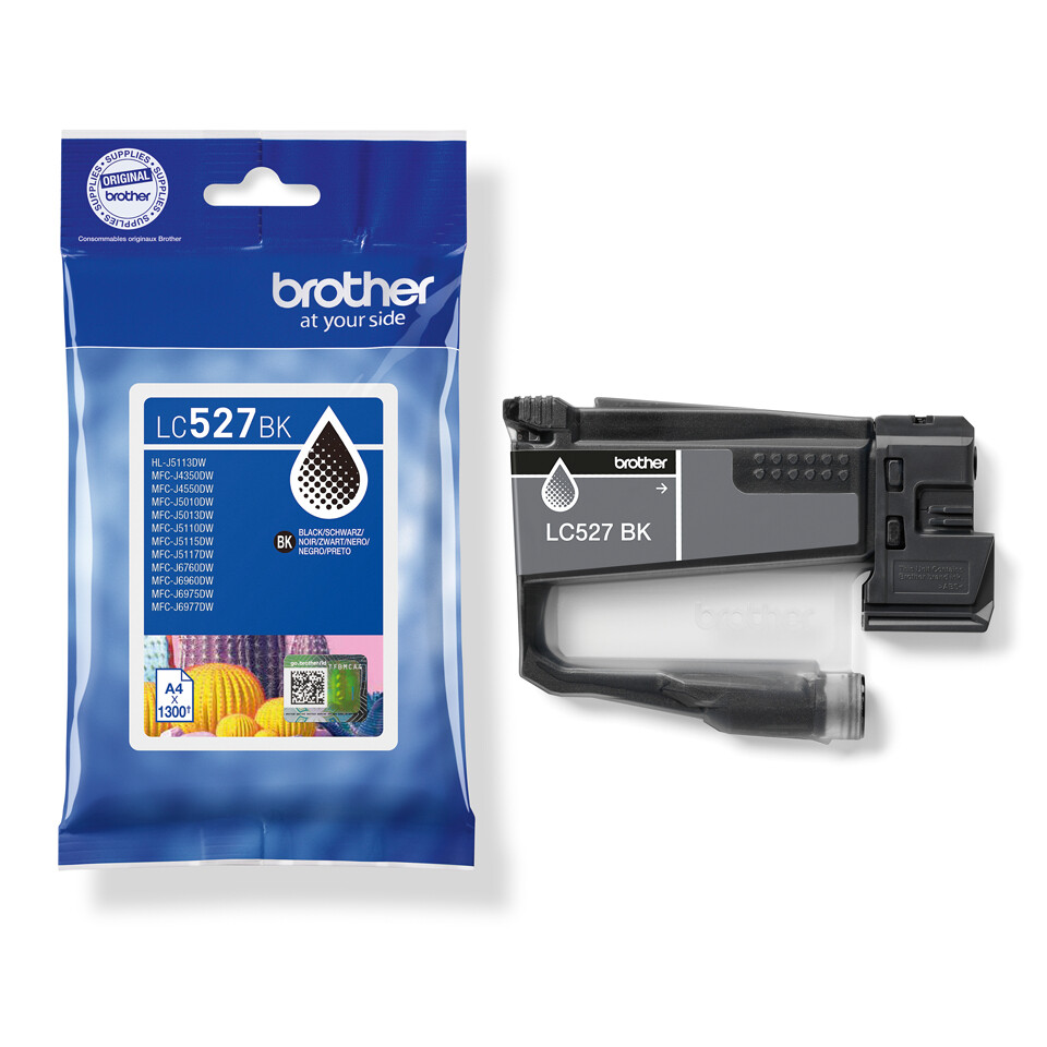 Brother LC527BK inktcartridge 1 stuk(s) Origineel Zwart - Afbeelding 2
