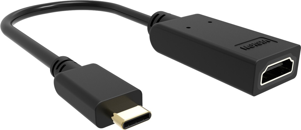 Vision TC-USBCHDMI/BL video kabel adapter USB Type-C HDMI Type A (Standaard) Zwart - Afbeelding 6
