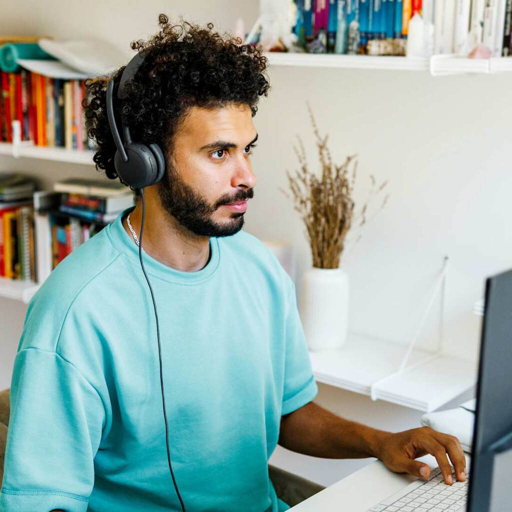 Logitech Zone Wired 2 Headset Bedraad Hoofdband Oproepen/muziek USB Type-C / USB Type-A Grafiet - Afbeelding 2