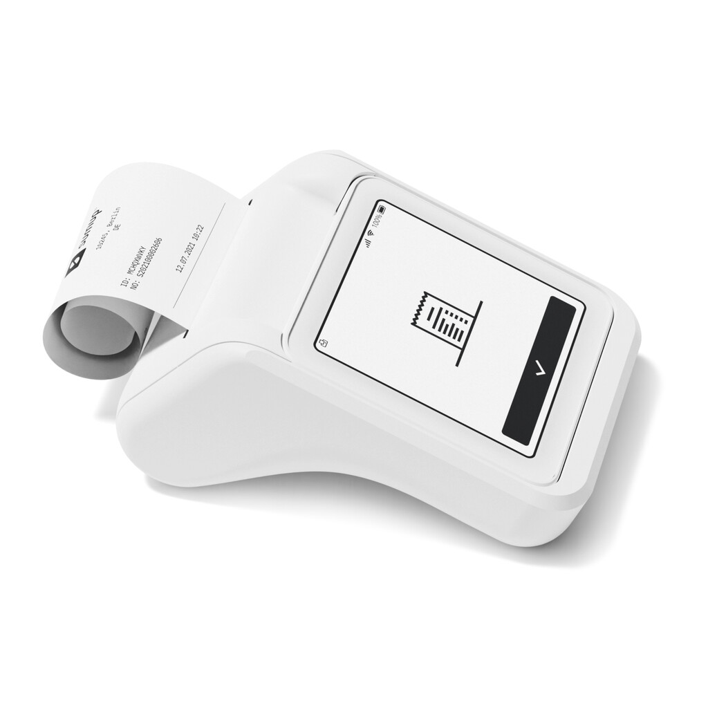 SumUp Solo smart card reader Batterij/Accu Wi-Fi + 4G Wit - Afbeelding 5