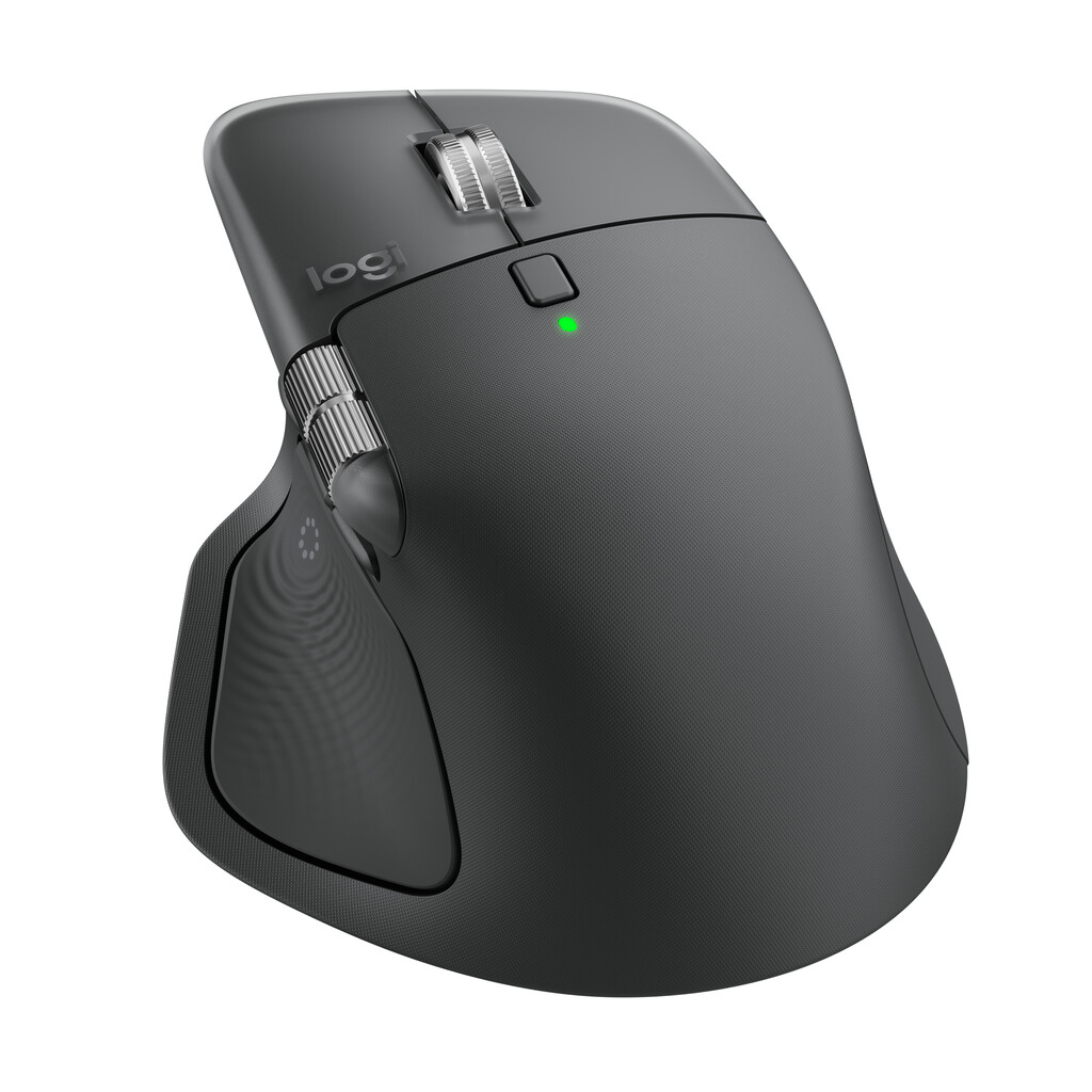 Logitech MX Master 4 muis Kantoor Rechtshandig RF-draadloos + Bluetooth Laser 8000 DPI - Afbeelding 5