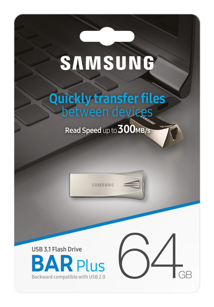 Samsung MUF-64BE USB flash drive 64 GB USB Type-A 3.2 Gen 1 (3.1 Gen 1) Zilver - Afbeelding 8