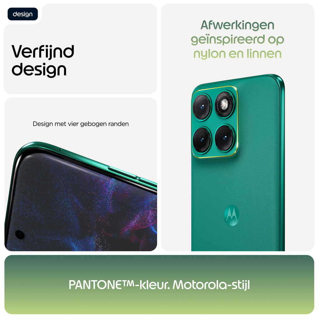 Motorola edge 70 fusion 17,2 cm (6.78") Dual SIM Android 16.0 5G USB Type-C 8 GB 256 GB 7000 mAh Groen - Afbeelding 10
