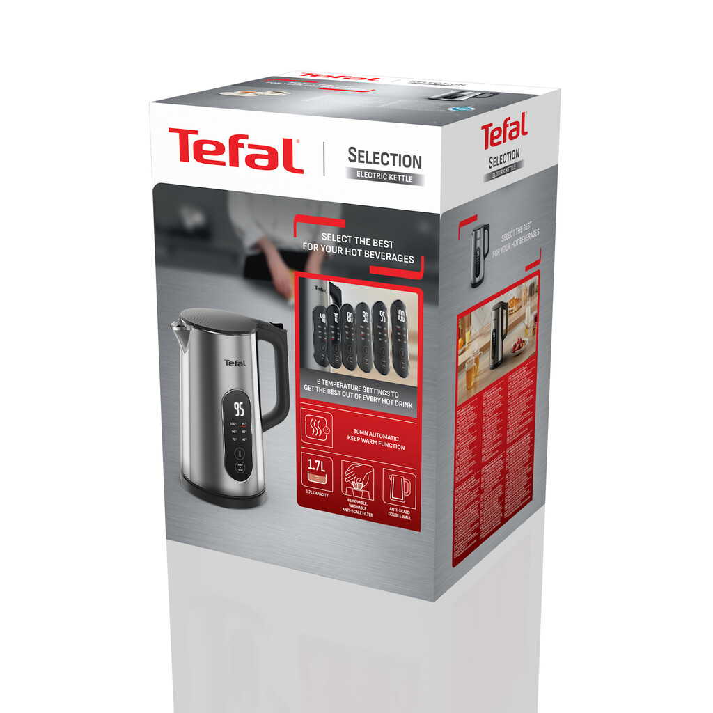 Tefal Selection KI871D waterkoker met temperatuurregeling - Afbeelding 4