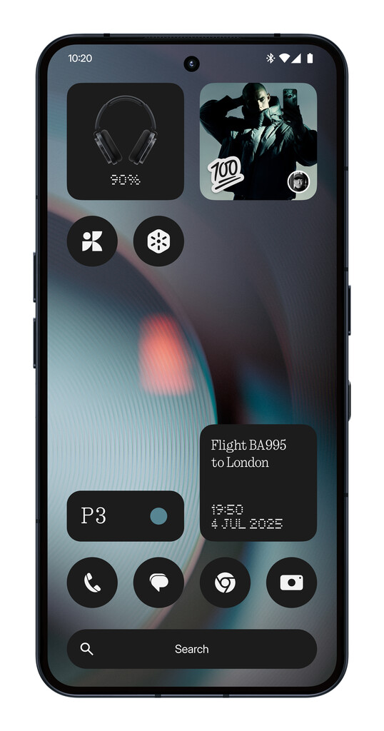 Nothing Phone (3) 16,9 cm (6.67") Dual SIM Android 15 5G 16 GB 512 GB 5150 mAh Zwart - Afbeelding 3