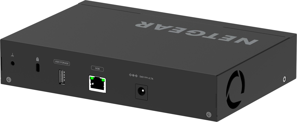 NETGEAR GSM4210PX Managed L2/L3 Gigabit Ethernet (10/100/1000) Power over Ethernet (PoE) Zwart - Afbeelding 4