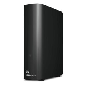 Western Digital Elements WDBWLG0220HBK-EESN externe harde schijf 22 TB Micro-USB B 3.2 Gen 1 (3.1 Gen 1) Zwart
