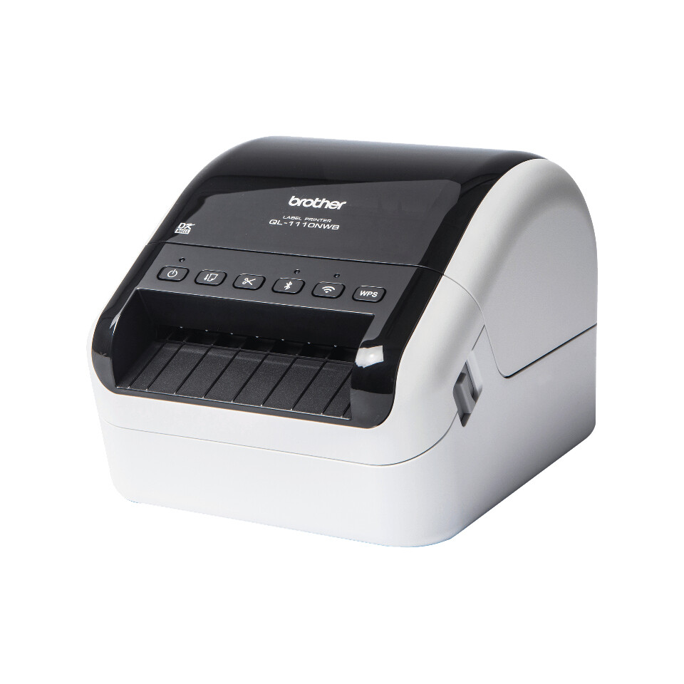Brother QL-1110NWB labelprinter Direct thermisch 300 x 300 DPI 110 mm/sec Bedraad en draadloos Ethernet LAN DK Wifi Bluetooth - Afbeelding 3