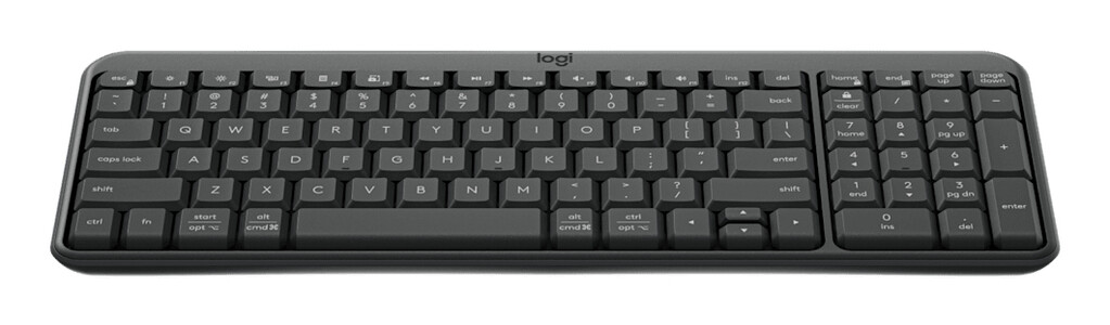 Logitech K250 toetsenbord Universeel RF-draadloos + Bluetooth AZERTY Belgisch Grafiet - Afbeelding 4