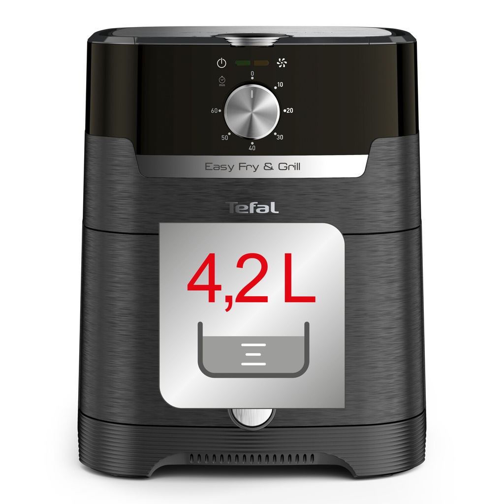 Tefal Easy Fry & Grill XL EY5018 Air fryer 2in1 - 8 programma's - 4,6 L - Afbeelding 6