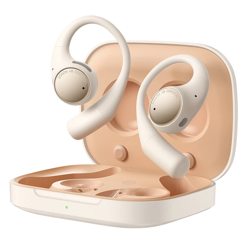 Honor Earbuds Open Headset Draadloos In-ear Oproepen/muziek USB Type-C Bluetooth Goud - Afbeelding 5