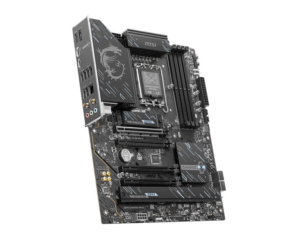 MSI Z890 GAMING WIFI moederbord Intel Z890 LGA 1851 (Socket V1) ATX - Afbeelding 3